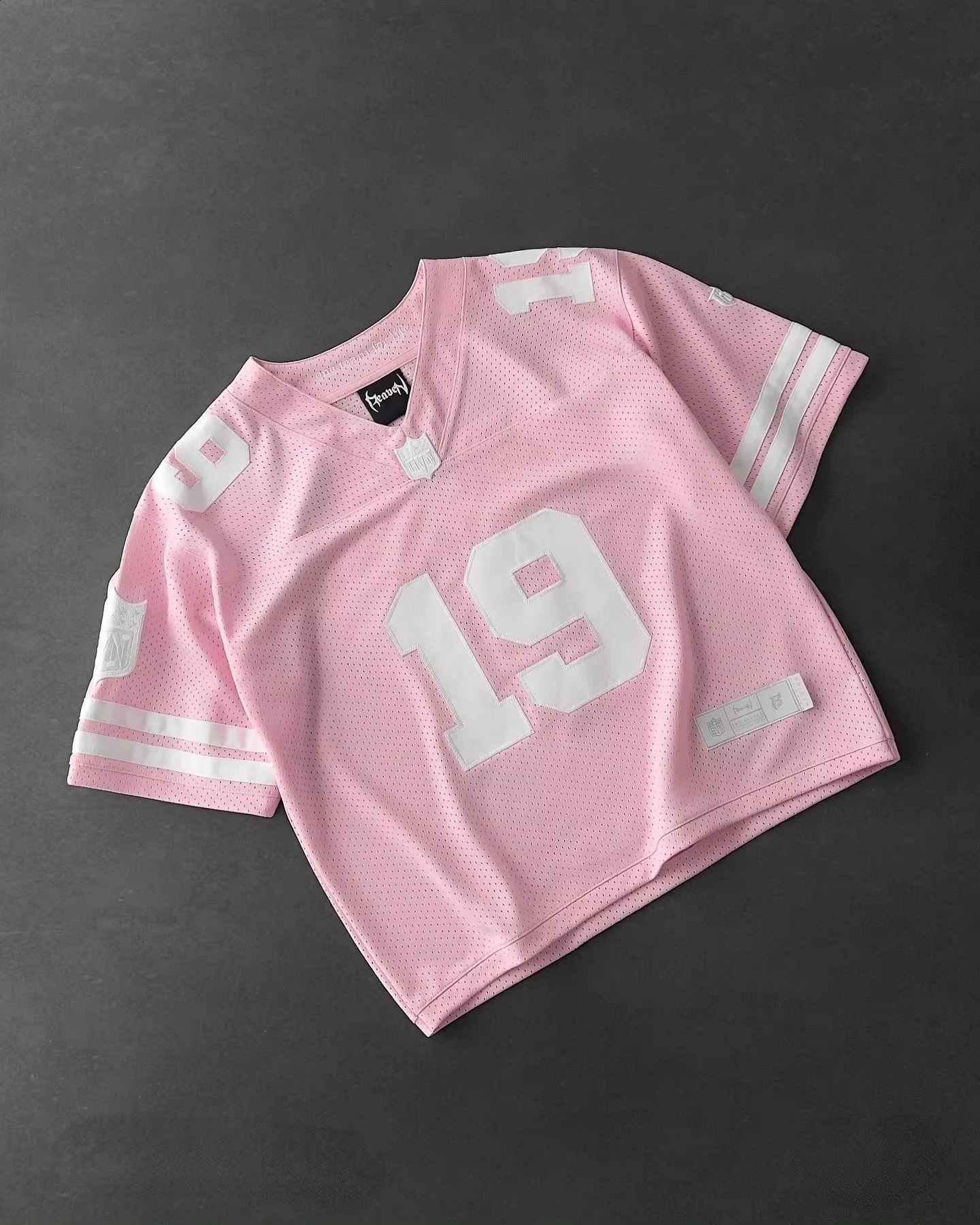 Y2k Summer Mens Football Cup League jersey casual loose Tshirt Harajuku short sleeved top breathable 240822