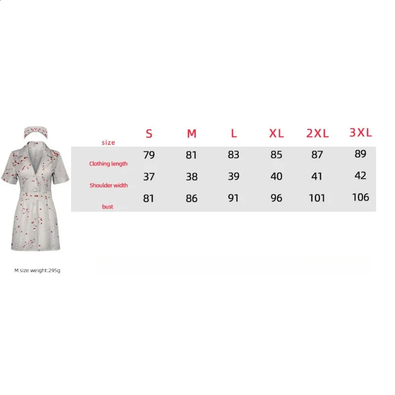 Female Nurse Cos Service Silent Mountain Horror Zombie Nurse Cosplay Costume Anime Cosplay Love Live Cosplay 240823