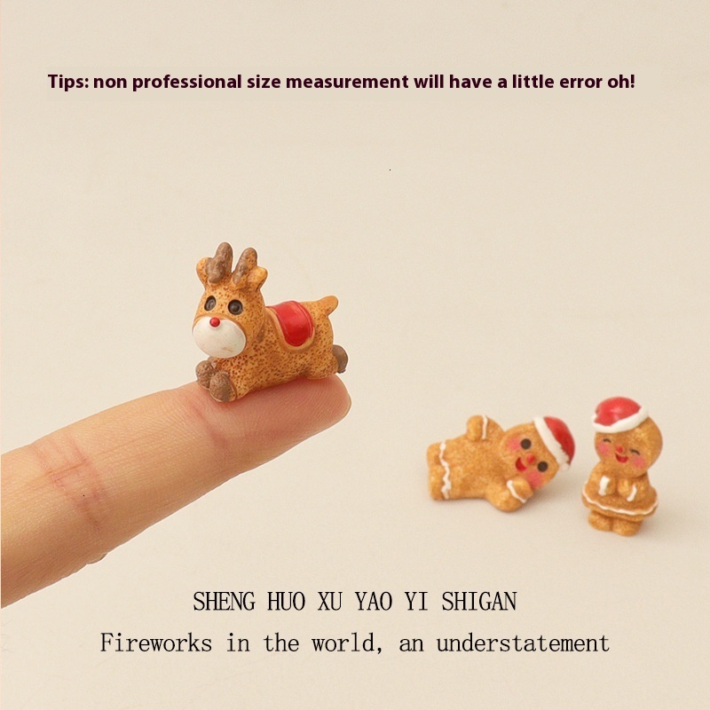 Creative Artificial Snow Scene with Mini Train - Small Scale Winter Theme Crafting Accessory