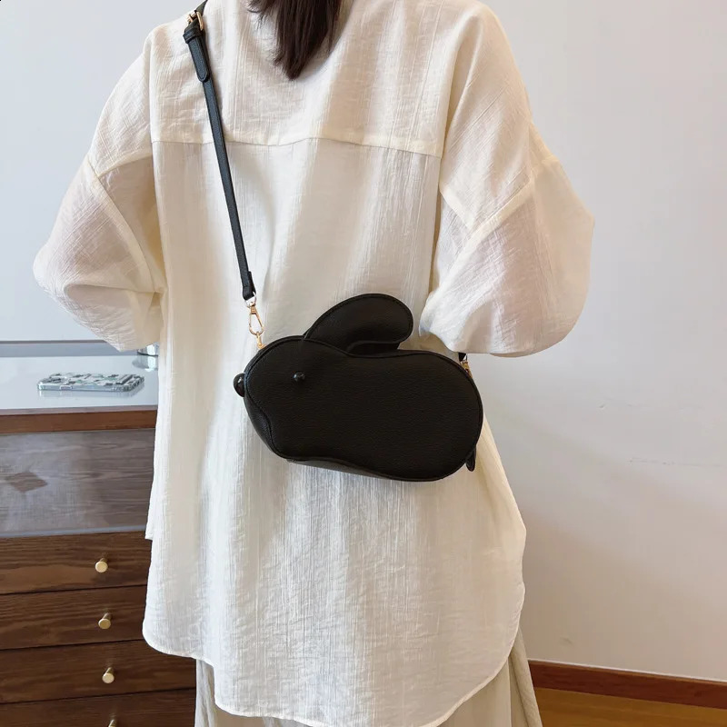 Fun Cartoon Rabbit Style Purses And Handbags For Women Cute Handbag Girls Shoulder Crossbody Casual Female Cartoon Bag 240822