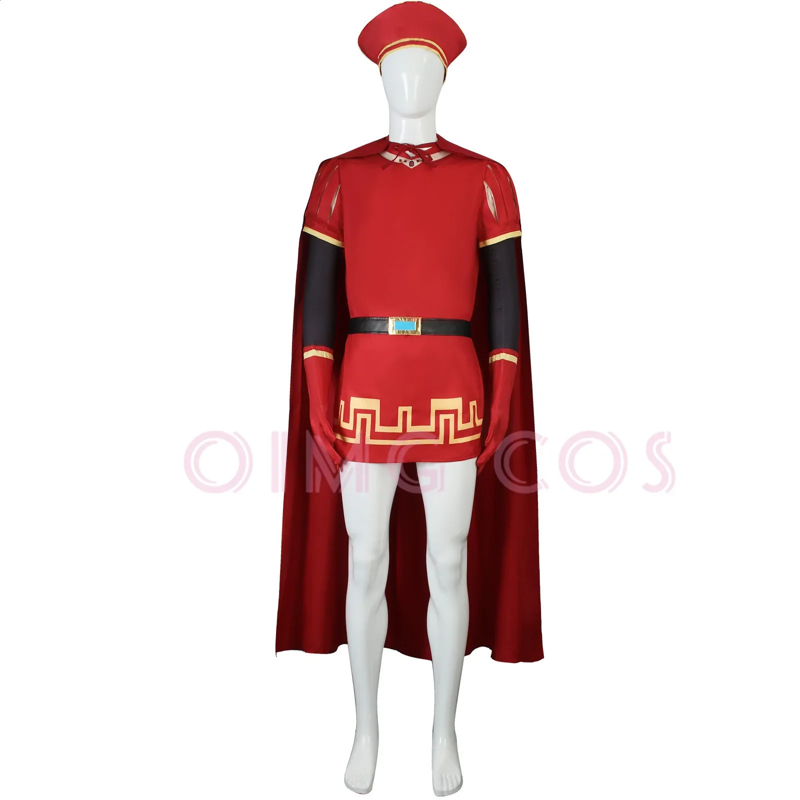 Lord Farquod cosplay costume Shrek Carnival uniform wig anime Halloween holiday party female game 240823