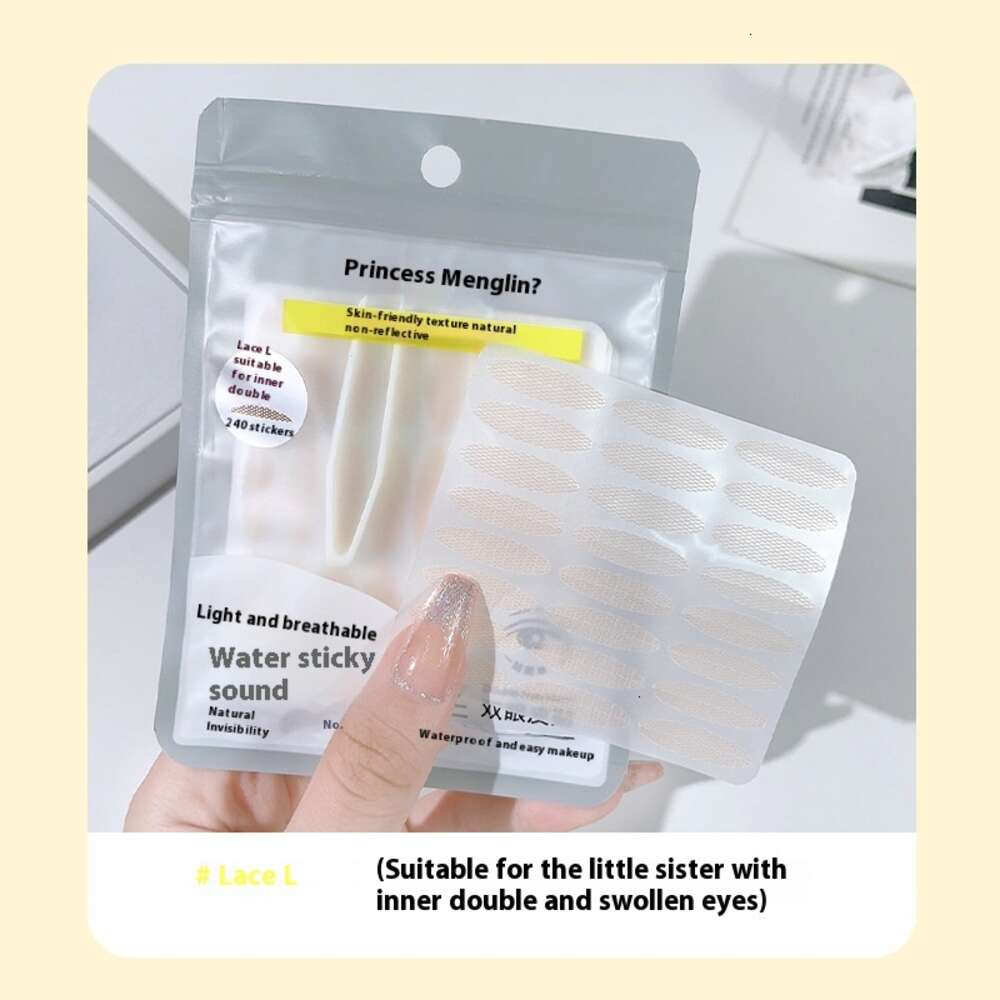 Natural Traceable Mengfei Double Eyelid Adhesive Strips Hygiene and Comfort Ensured Without Glue
