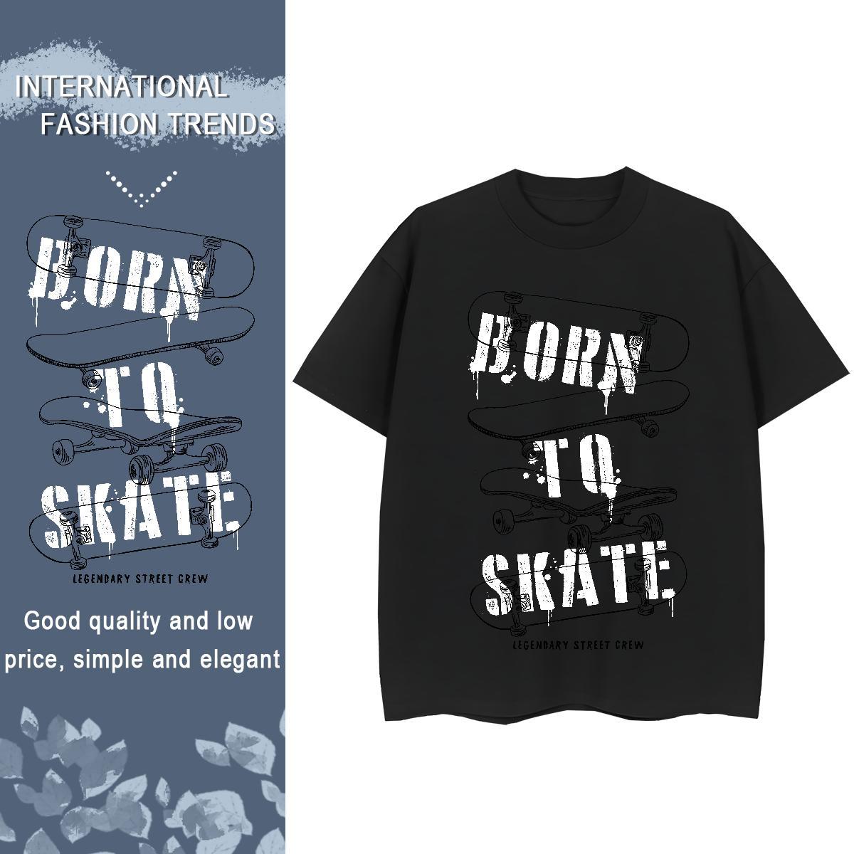 Designer Nice Women Tshirts 230g 100% Cotton skateboard Daily Outfit Womens T Shirts Breathable DIY Anime Tees Shirts