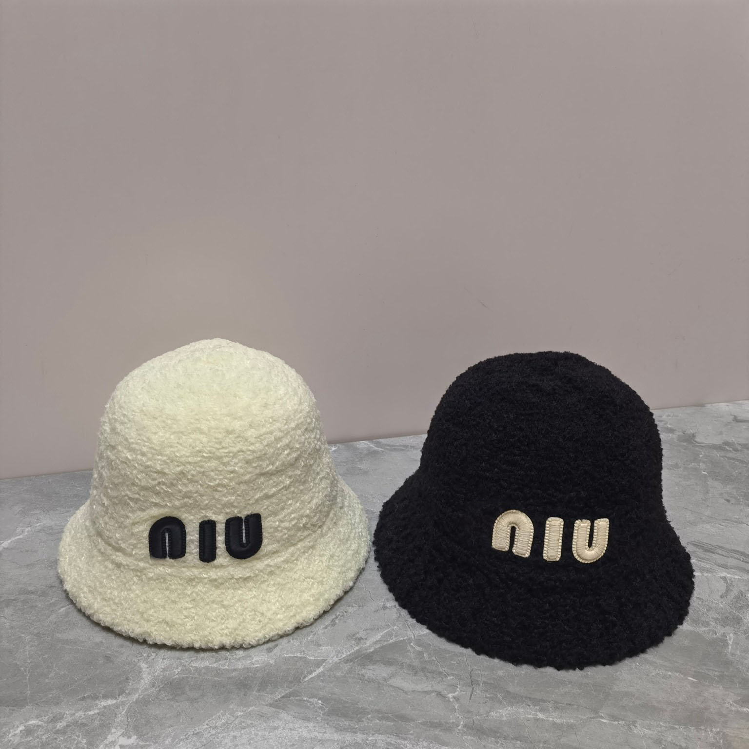 Women Men Lamb Wool Winter Warm Bucket Hat Wide Brim Hats Designers Fitted Hats Embroidery Letter Beanie Baseball Cap Snapbacks Outdoor Fishing Dress Beanies Fedora