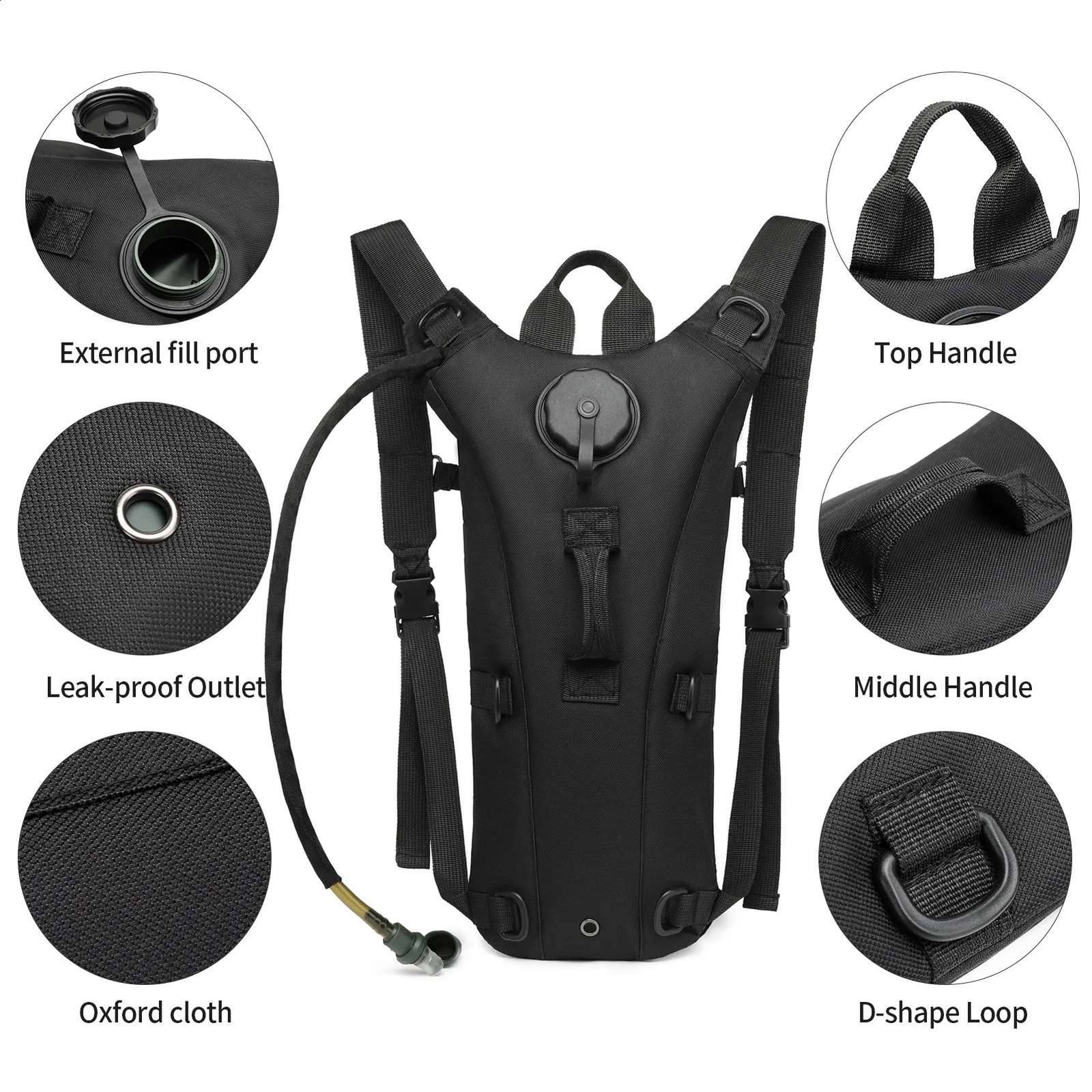 Off road ultra light backpack running moisturizing vest marathon bicycle 3L water bag 240823