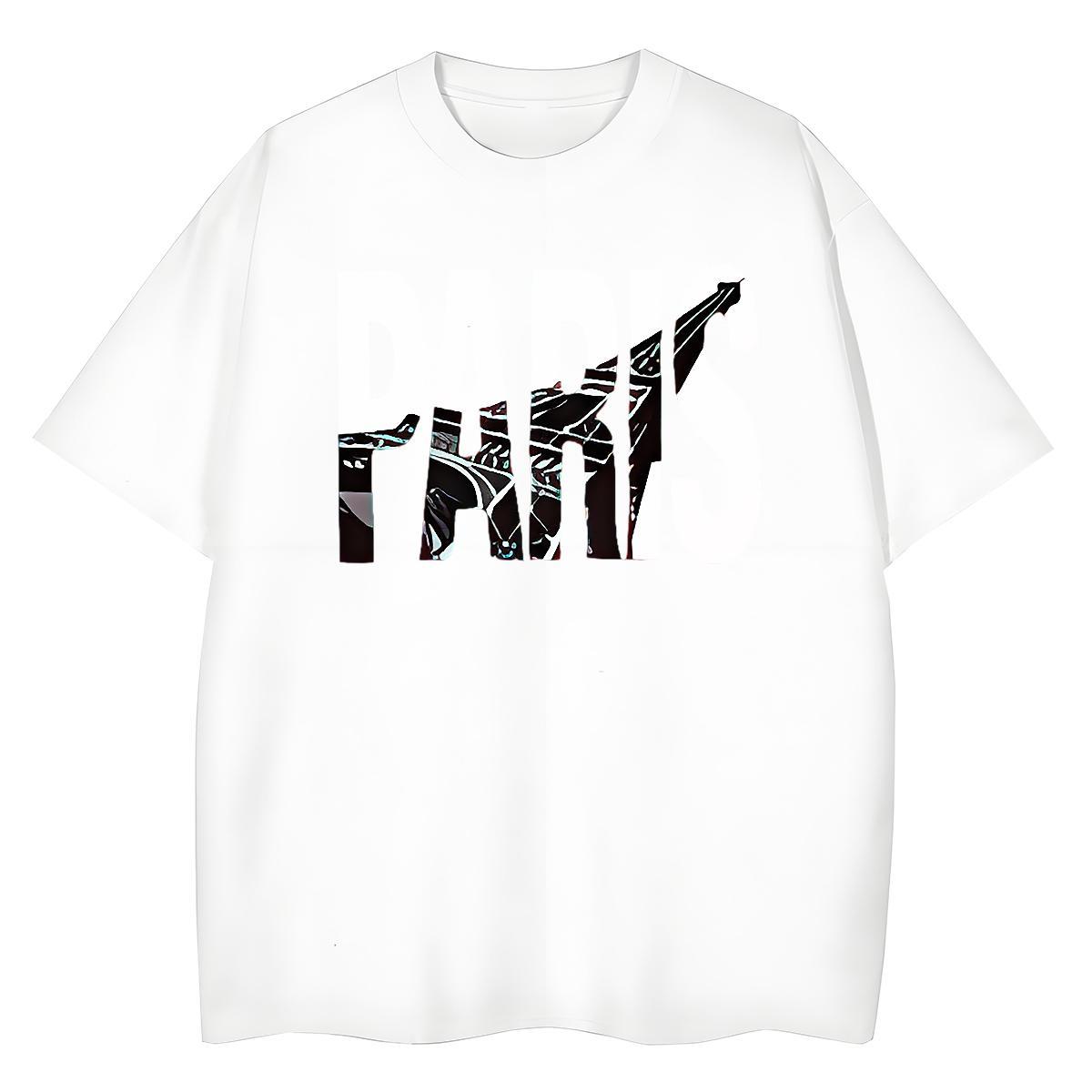 High quality Lady T shirt 230g 100% Cotton letter Beach Womens T Shirts Breathable Anime Oversized Tops Tees