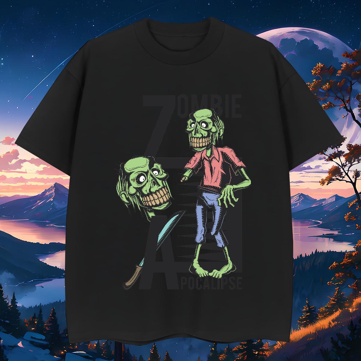 Classic T Shirts Men 100% Cotton 230g skull Casual Daily Wear Custom Anime O Neck Short Sleeves Couples T Shirts Designer Fashion Polos