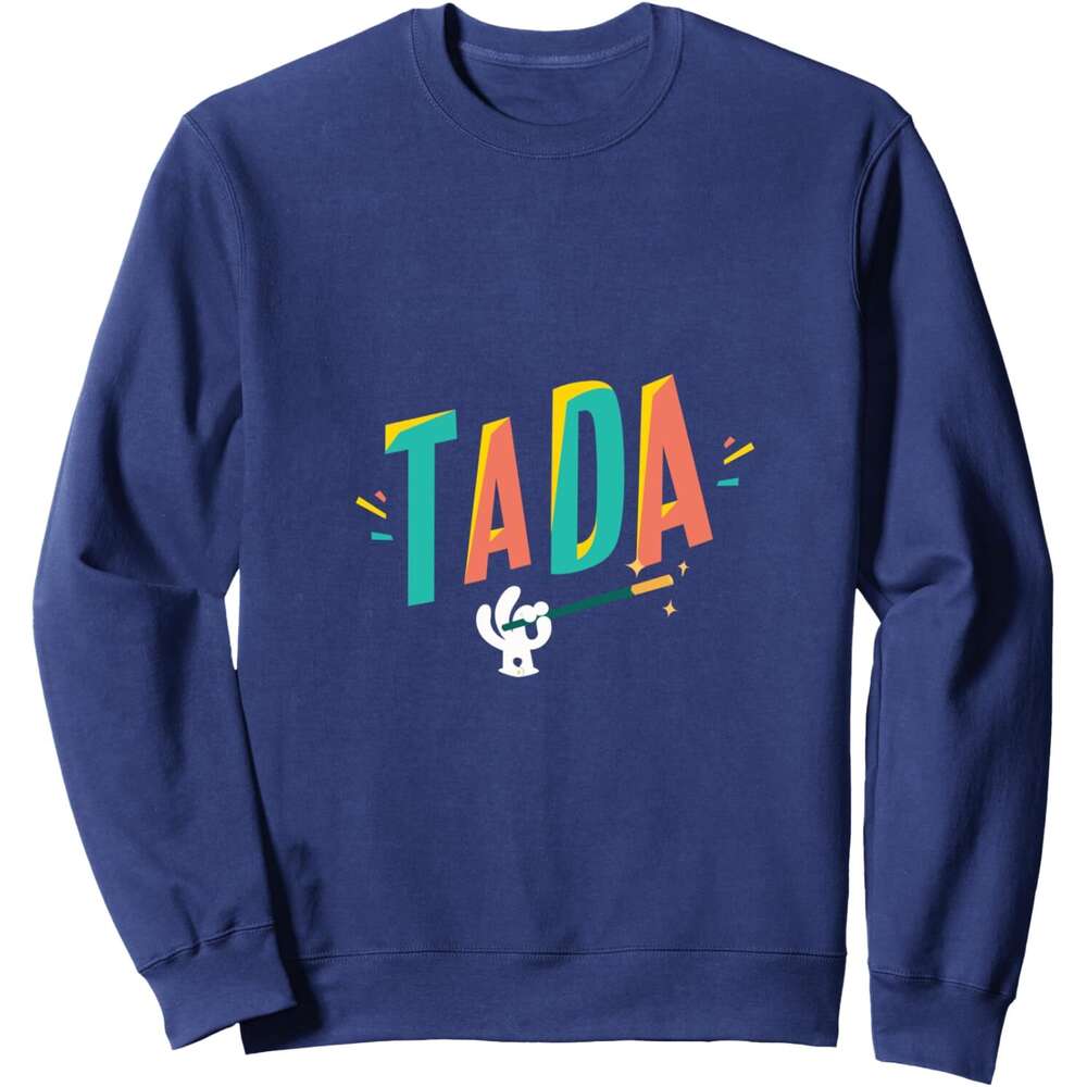Long Sleeve Shirts for Men sweatshirt TADA The s, Magic Lover Tric Funny Gift Sweatshirt T shirt Tee Streetwear Casual tops clothes