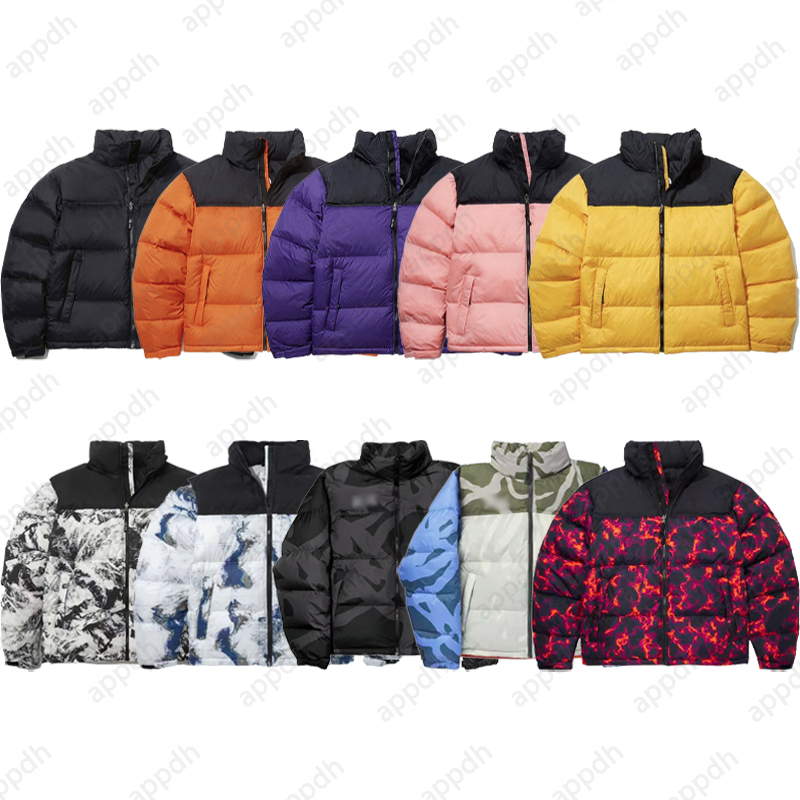 mens puffer north puffer jacket designer womens Autumn Winter Camouflage Montage facee Jacket DH