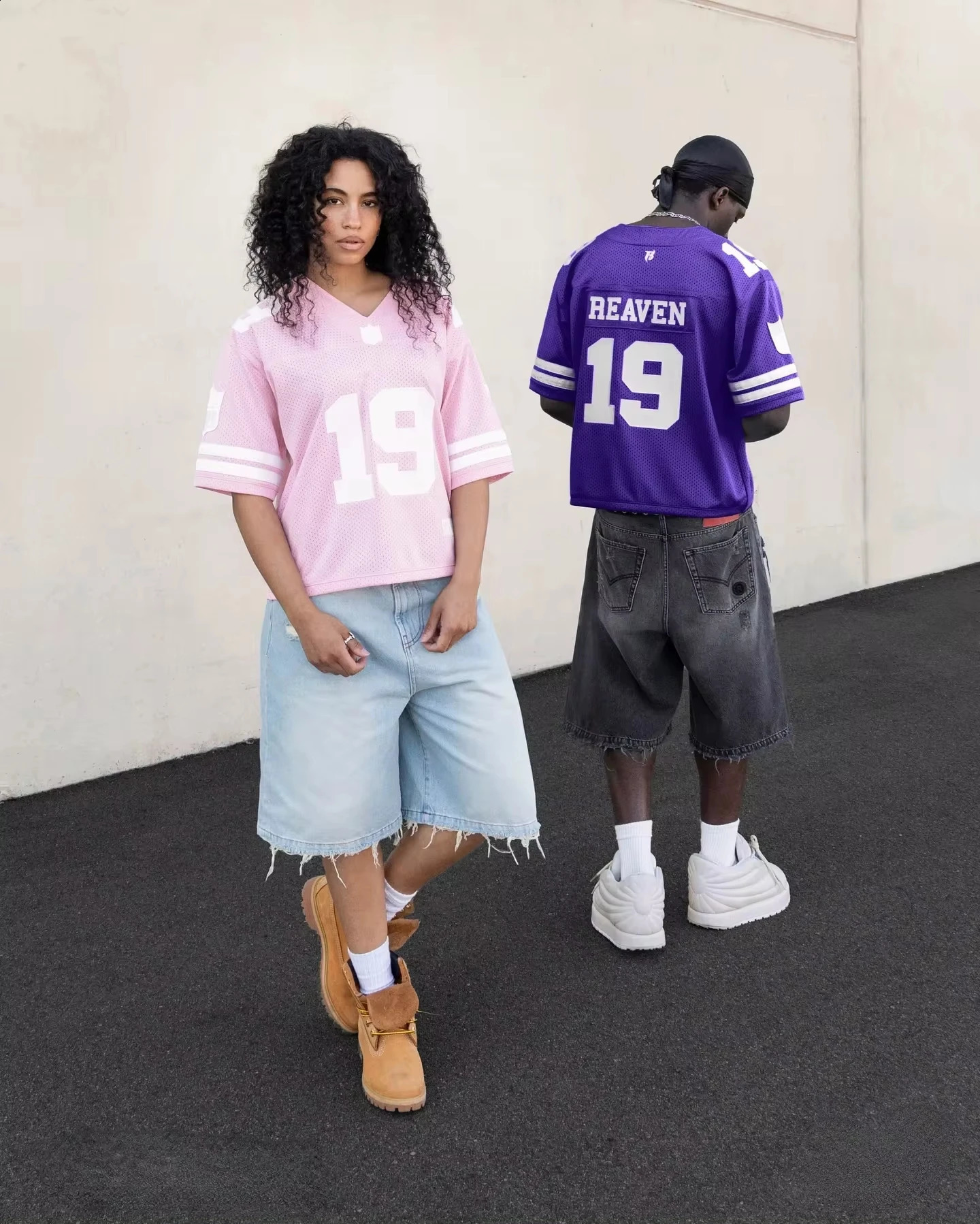 Y2k Summer Mens Football Cup League jersey casual loose Tshirt Harajuku short sleeved top breathable 240822