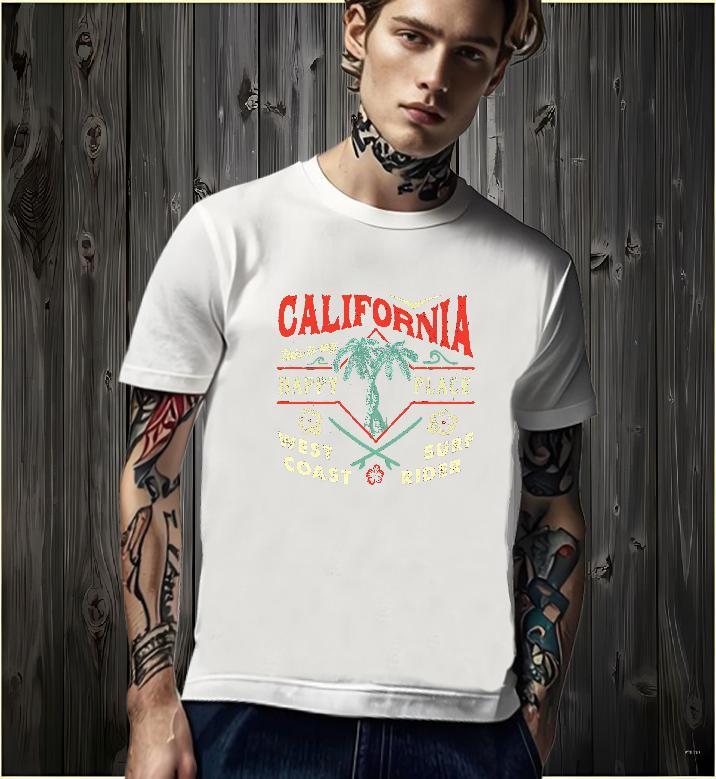 High Quality Man T Shirts 230g Cotton tree Hip Hop Cartoon Printing L-4XL Breathable Crew Neck Men Tops Tees New Wear