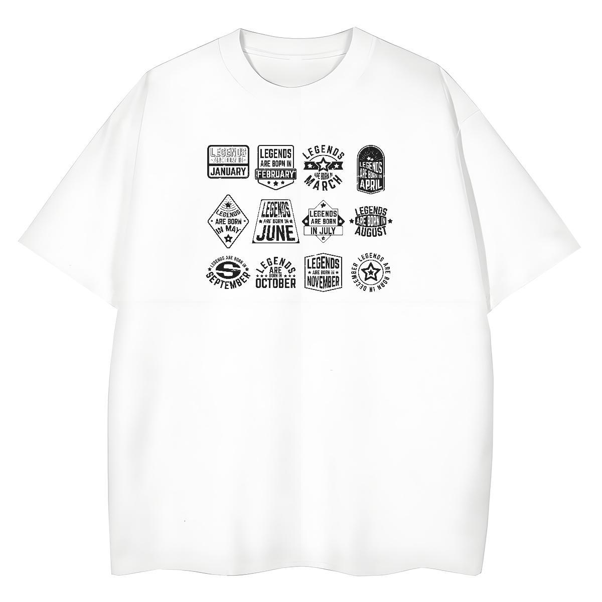 Nice Womens Tshirts 100% Cotton 230g letter Street Wear T Shirts Women Short sleeve Soft DIY Anime Tops