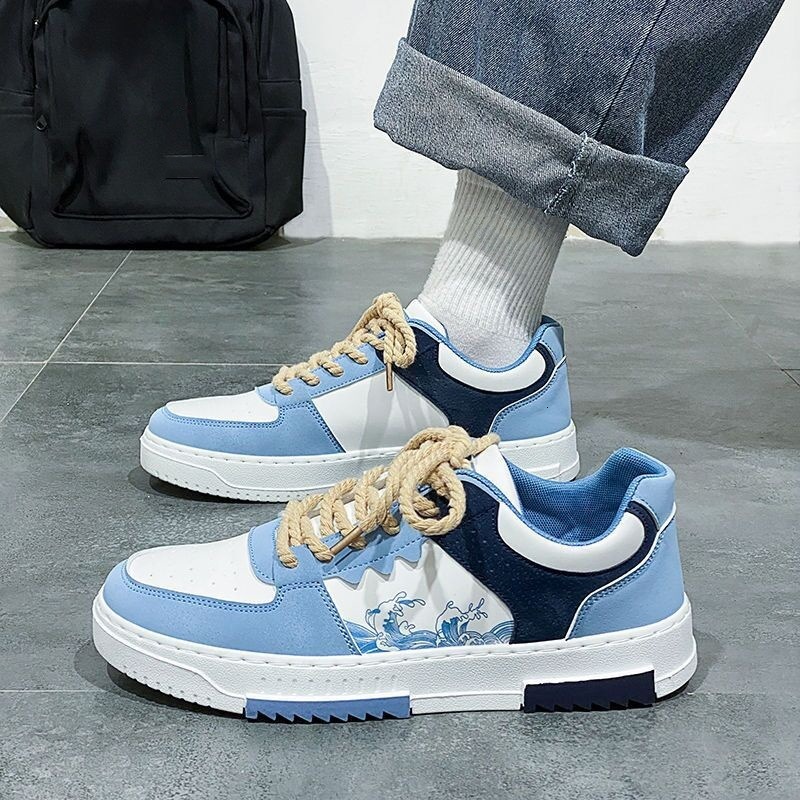 Ddmysports Trendy Versatile Thick Soled Spring New Breathable Small White Shoes Men S Sports And Leisure Trendy OUTDOOR
