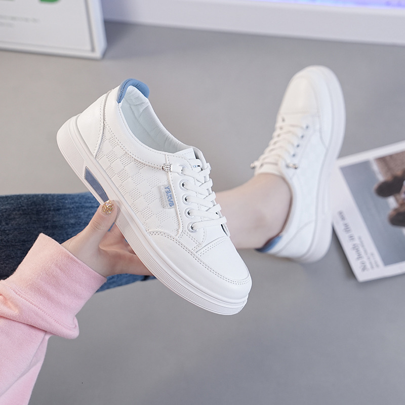Ddmysports Spring New Student White Fashion Soft Sports Casual Versatile Thick Soled Board Women S Shoes D OUTDOOR
