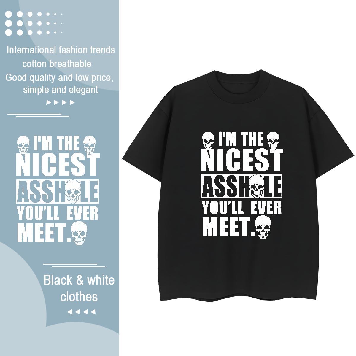 Designer Womens Tshirts 230g Pure Cotton letter Daily Wear Womens T Shirts Short Sleeve O-Neck Black White Clothes Shirt