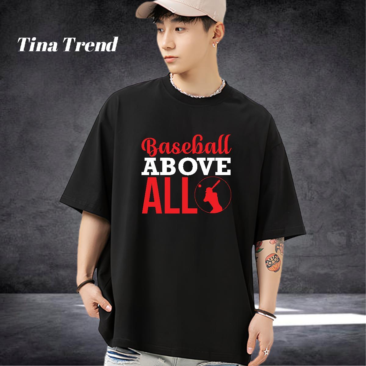 Cool T Shirts Men 230g 100% Cotton letter Anime Printing Street Custom Printing Breathable Couples T Shirts 2024 Summer Tops Shirt