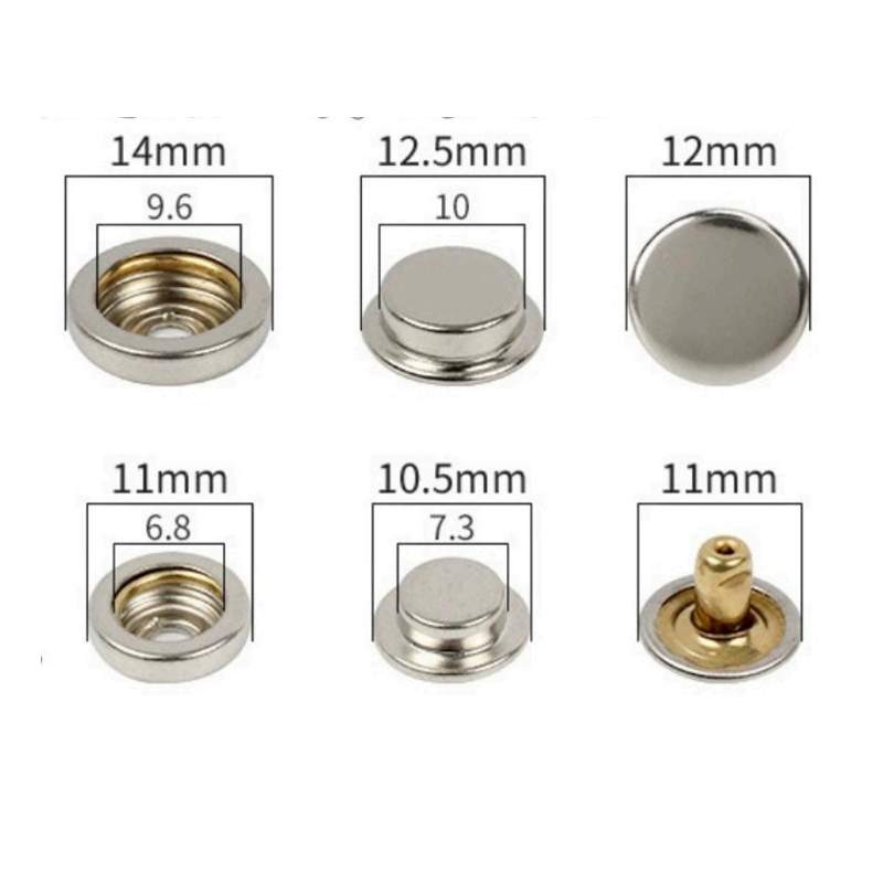 High-Quality snap buckle Featuring Sleek White Design for Fashion Items