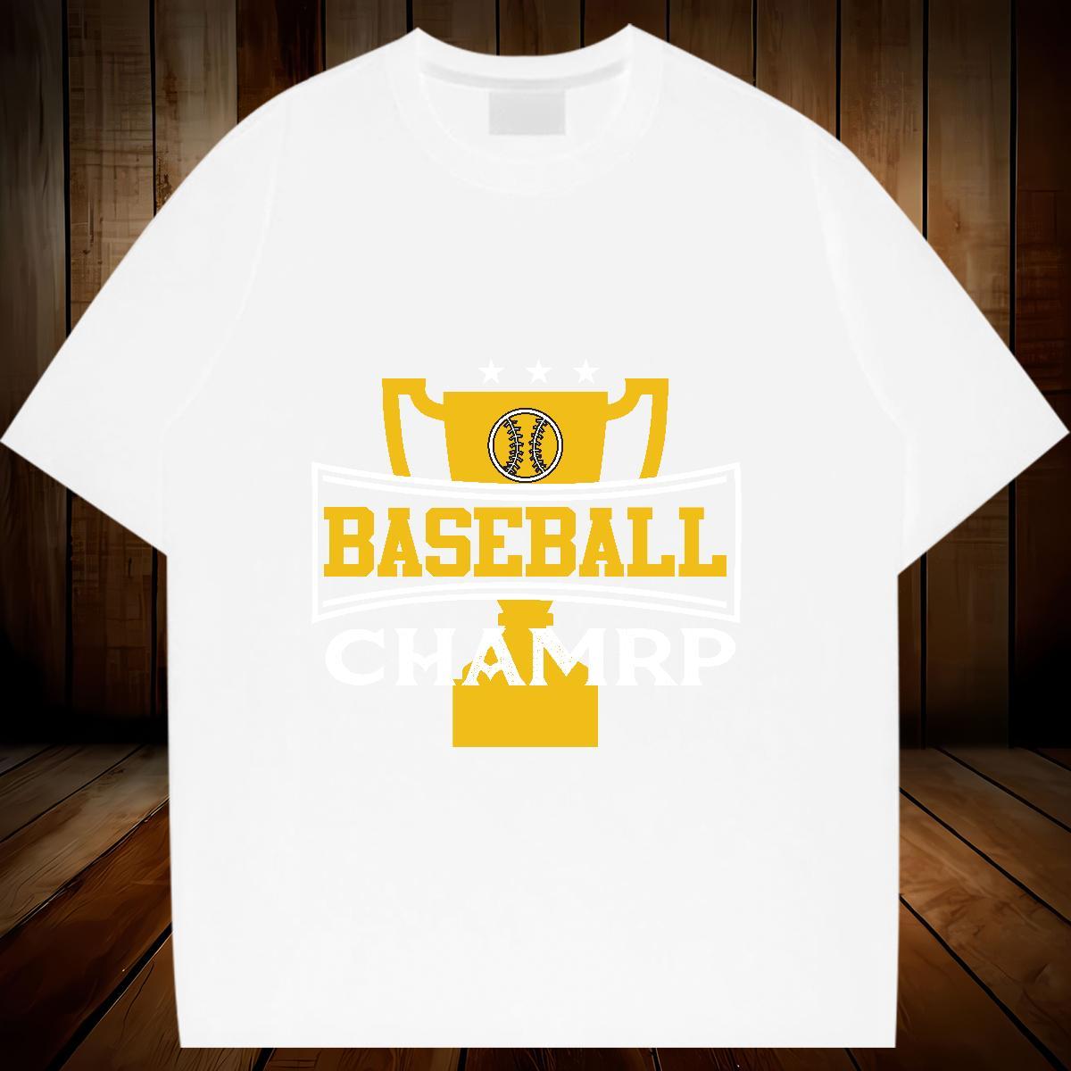 Lady Women Tshirts 100% Cotton 230g baseball Casual Daily Wear T-Shirts for Women O Neck Short Sleeves Custom Print Plus Size Clothes