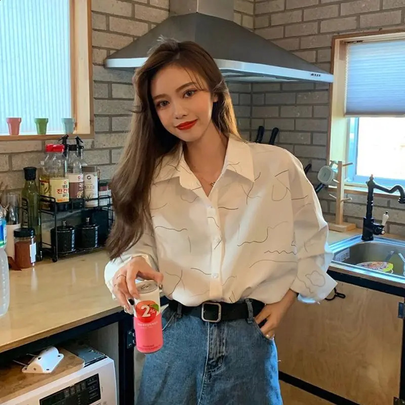 Womans Clothes Elegant Chic Long Sleeve Shirt French Romantic Fashion Style Comfortable Leisure Classy Korean Office Lady Trend 240823