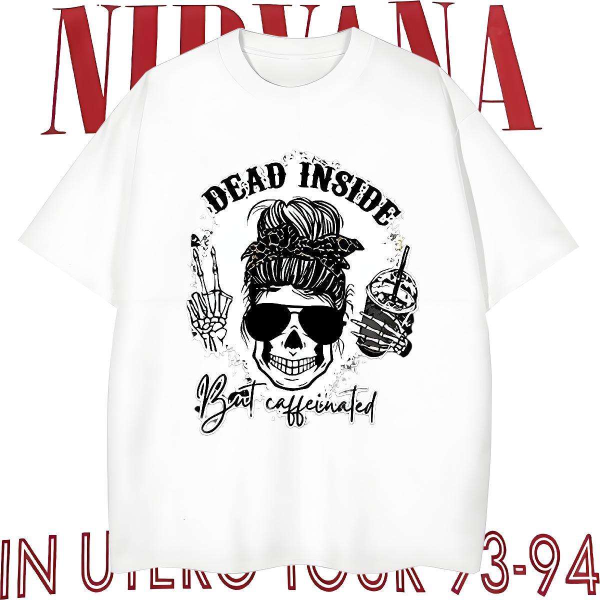 Cool T-Shirts for Men 230g Cotton women Street Wear Cartoon Print Short Sleeve O-Neck Tshirts 2024 Summer Clothings