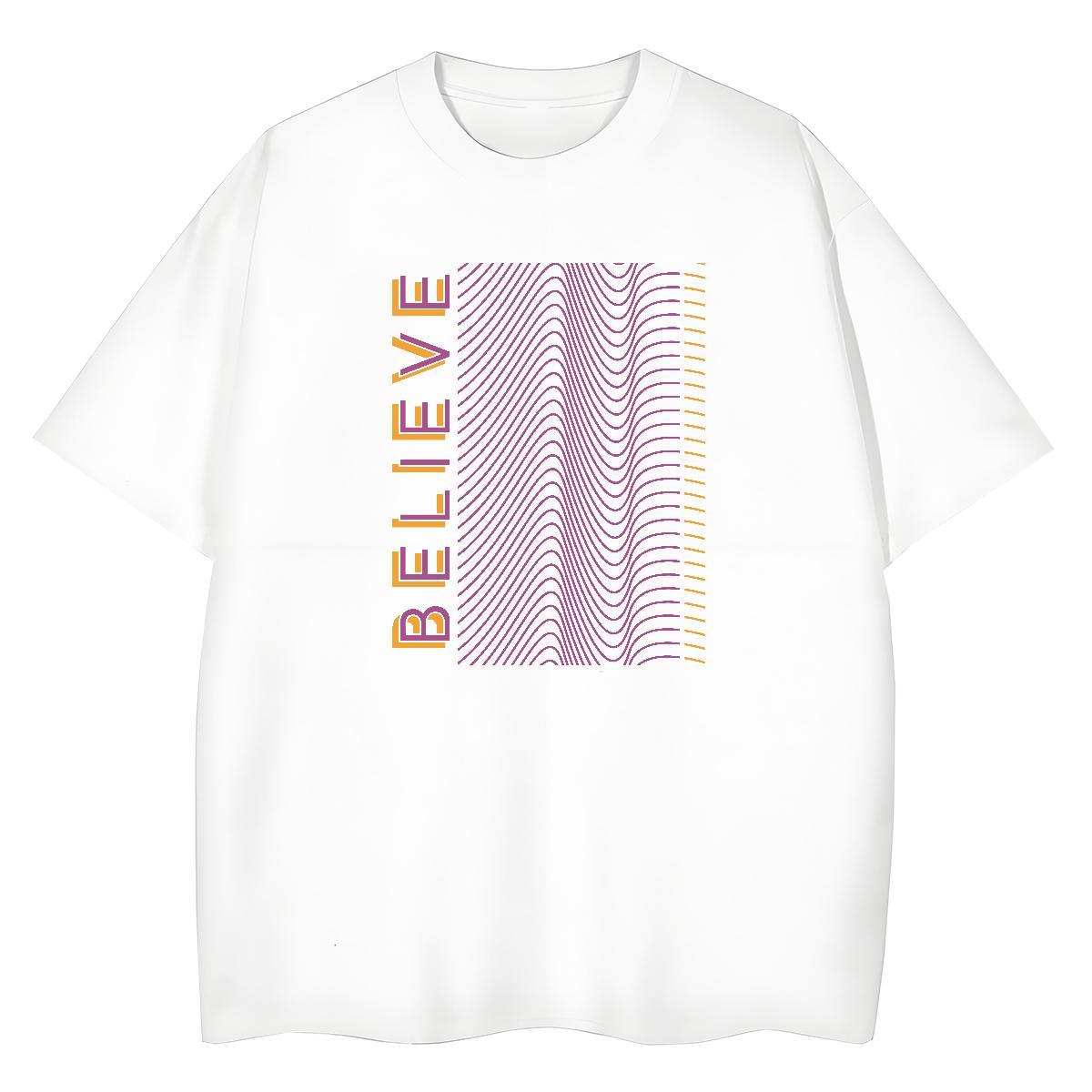 5A Women Tees 230g 100% Cotton letter Summer Casual T Shirt For Woman Short sleeve Soft DIY Logo Tees Shirts