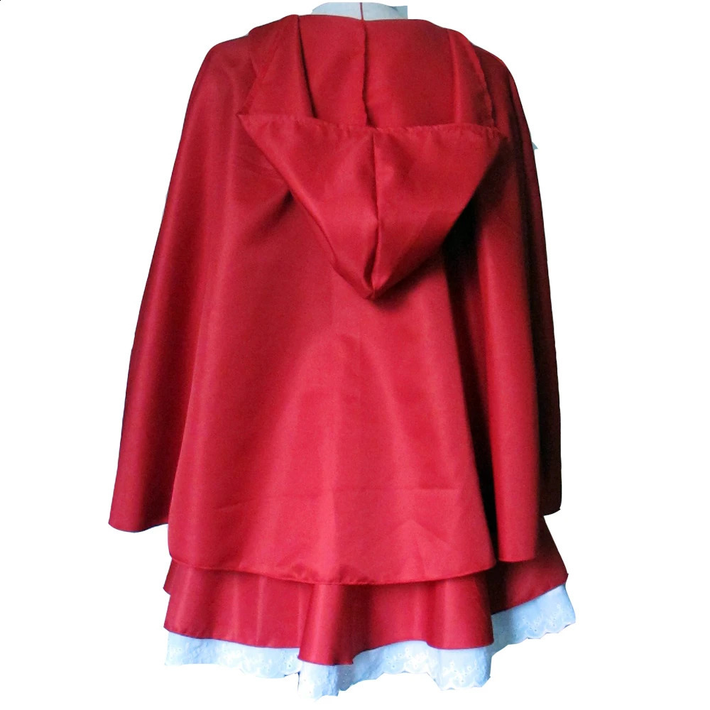 S-6XL female cosplay Halloween costume Little Red Riding Hood dress female costume adult female costume 240823