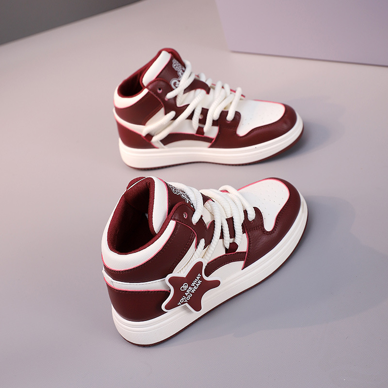Ddmysports Women S High Top Autumn New Versatile Casual Sports Board Shoes Women MZ A OUTDOOR