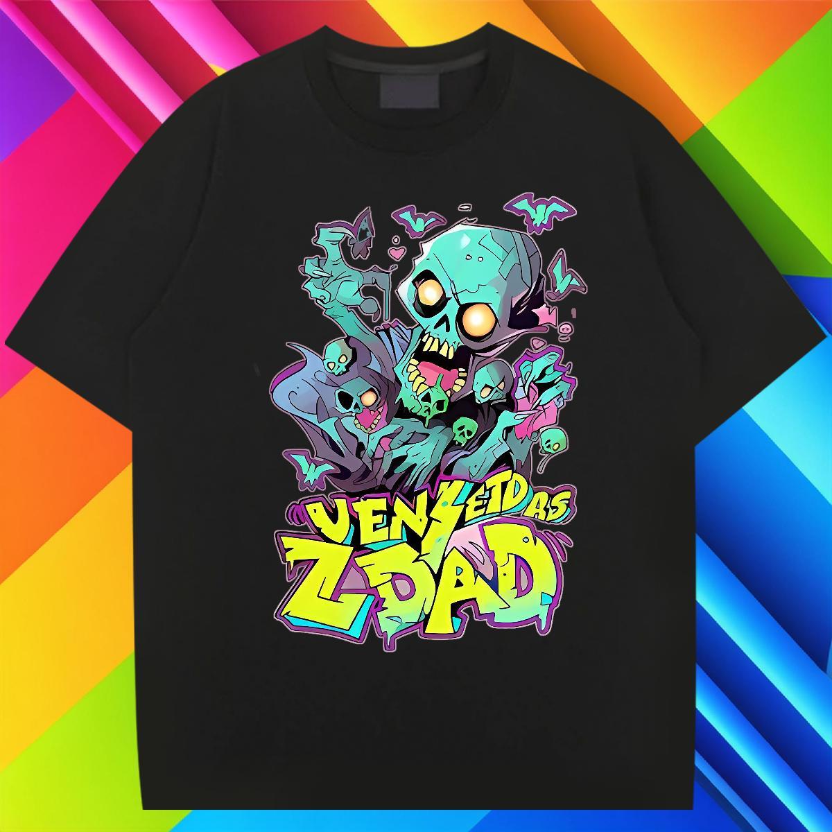 Cool T shirt 230g 100% Cotton skull Outdoor Custom Printed O Neck Short Sleeves Tshirt for Man Woman Wholesale Tops Shirt