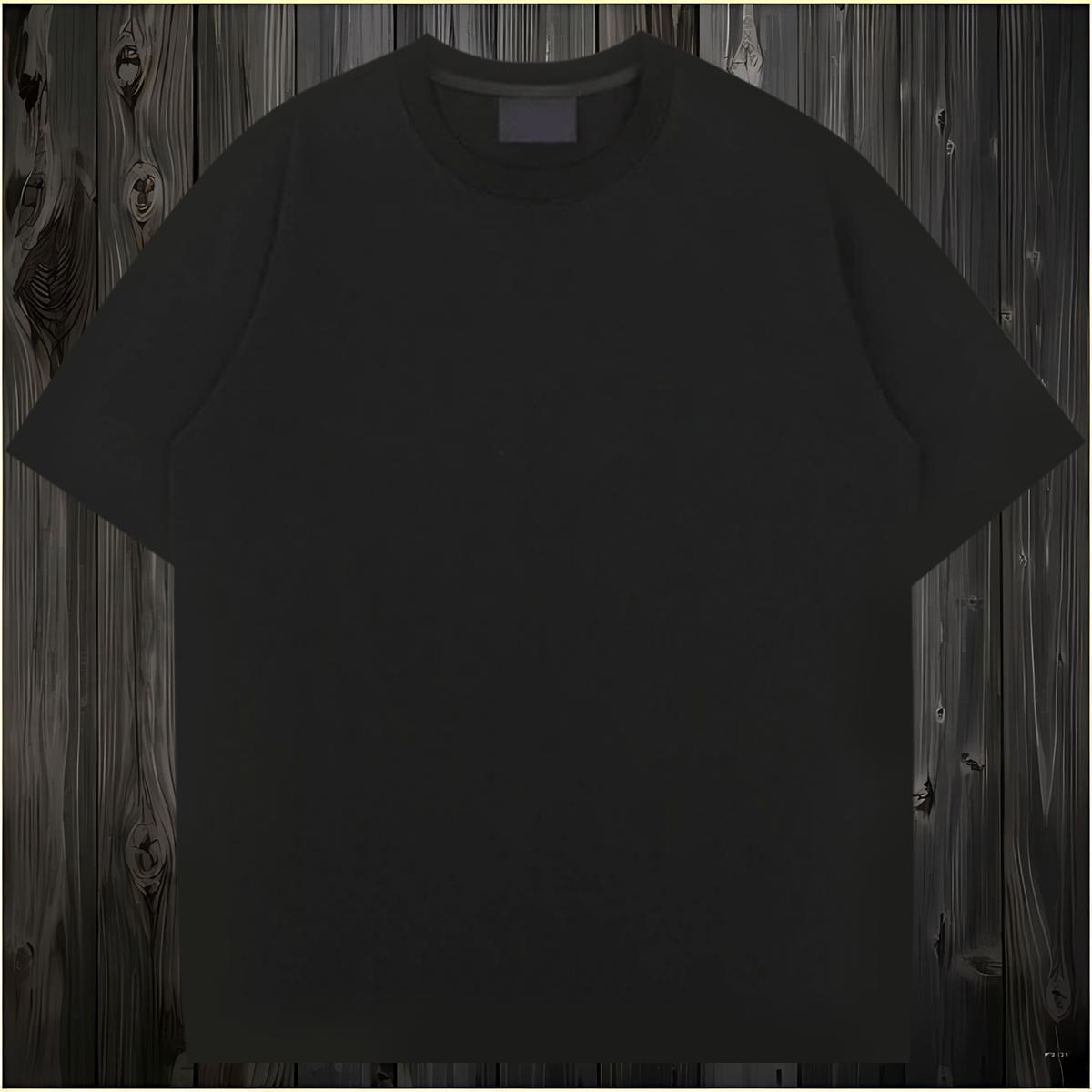 Designer T-Shirts 230g 100% Cotton skull Street Wear Black White Short Sleeve Soft Men Tees DIY Customized Tops Tees