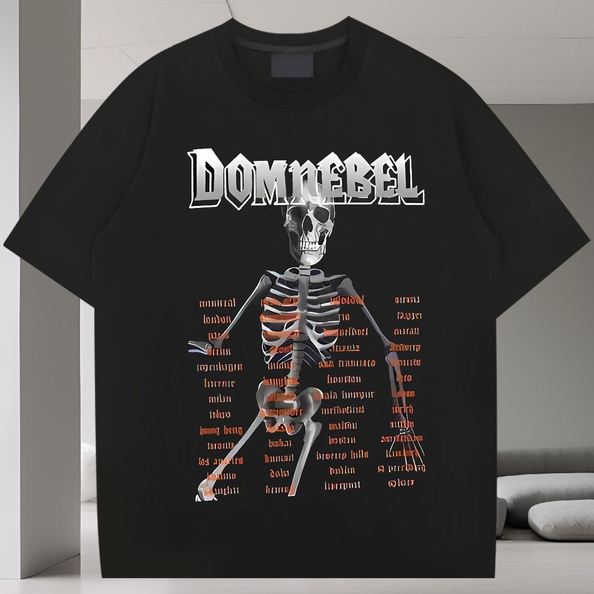 Wholesale Man T Shirts 230g Pure Cotton halloween Casual Oversized 3XL 4XL Breathable Short Sleeve Tshirt for Man Woman 2024 Summer Polos