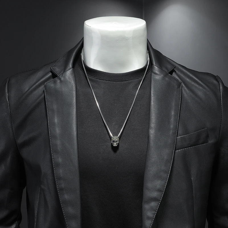 Black Jaqueta De Couro Masculina Outwear PU Leather Coats 5XL Autumn Faux Jacket Motorcycle Turn Down Jackets 240822