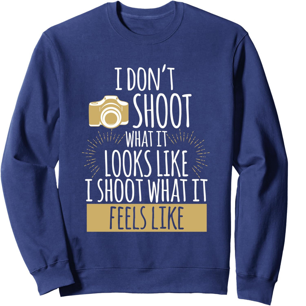 Long Sleeve Shirts for Men sweatshirt Cute for a Photographer Photography Camera Sweatshirt T shirt Tee Streetwear Casual tops clothes
