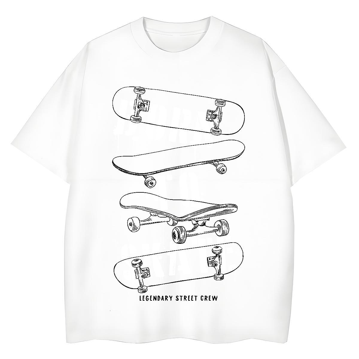 Designer Nice Women Tshirts 230g 100% Cotton skateboard Daily Outfit Womens T Shirts Breathable DIY Anime Tees Shirts
