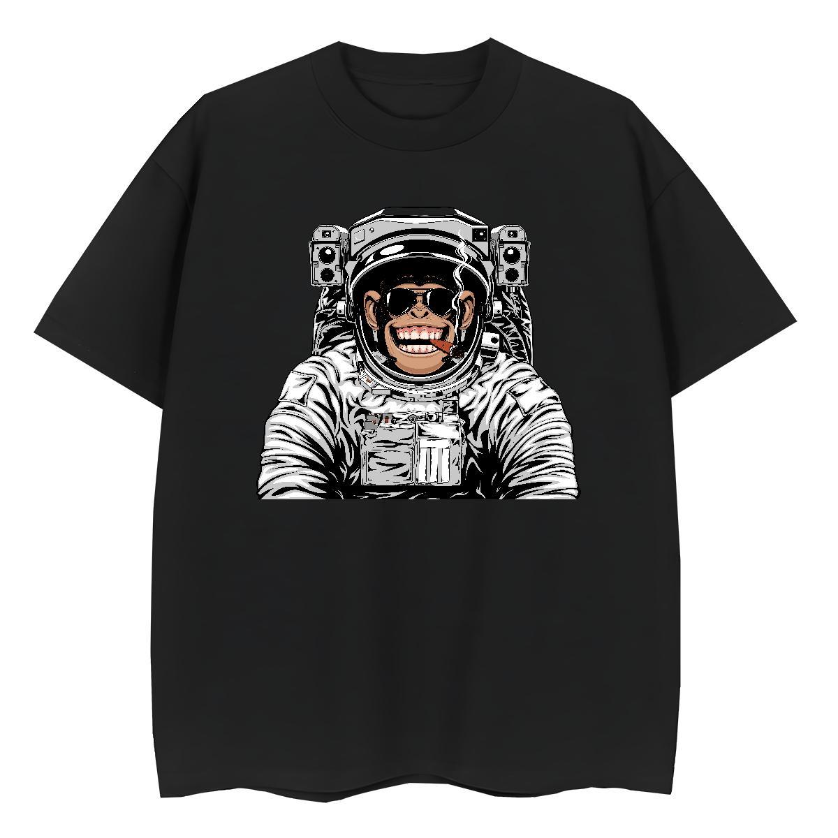 High quality Woman Tshirt 230g Cotton planet Beach T-Shirts for Women Breathable Crew Neck Custom Printed Clothes