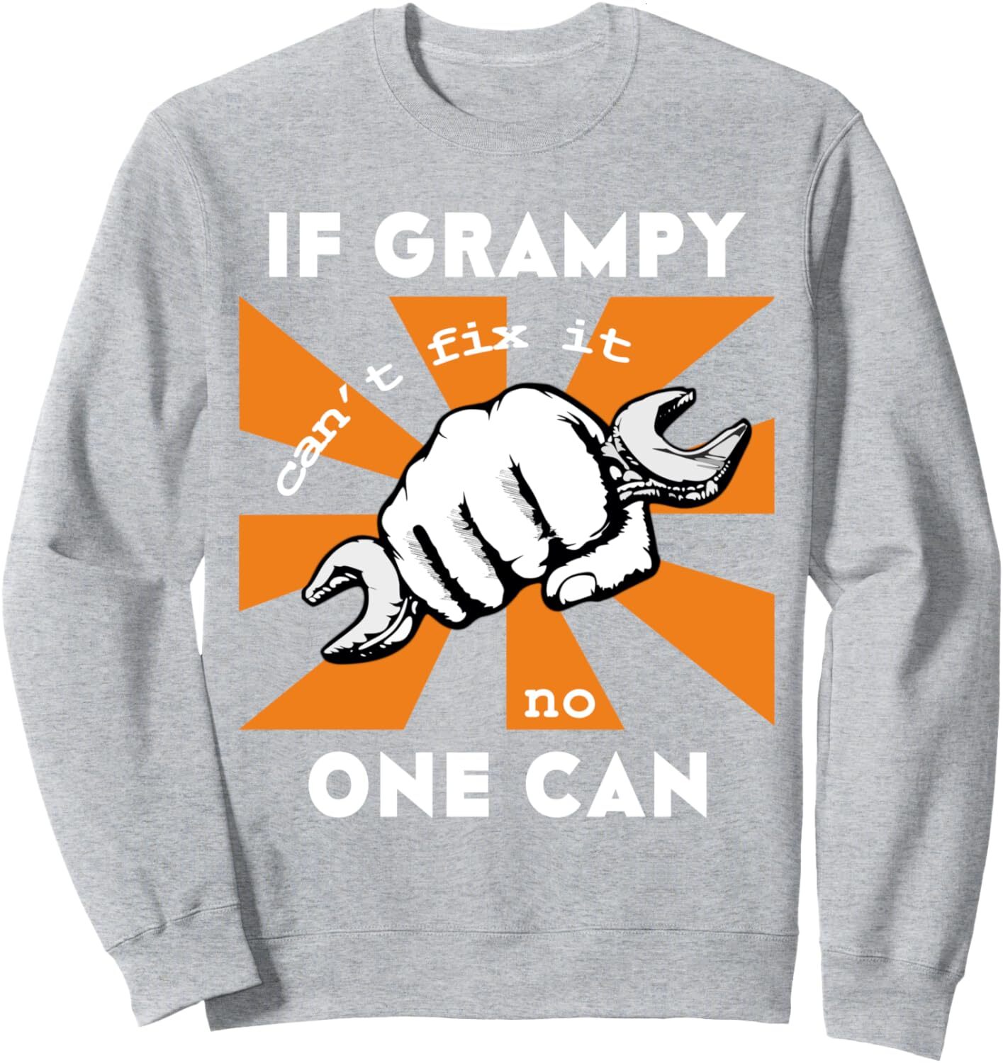 Long Sleeve Shirts for Men sweatshirt If Grampy Fix It No One Can We Are All Screwed Sweatshirt T shirt Tee Streetwear Casual tops clothes