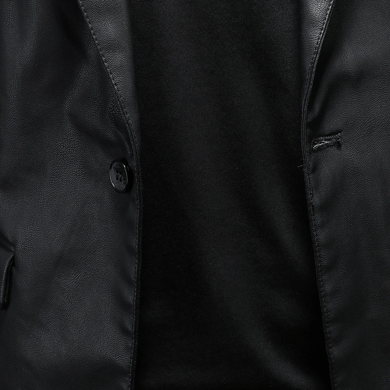 Black Jaqueta De Couro Masculina Outwear PU Leather Coats 5XL Autumn Faux Jacket Motorcycle Turn Down Jackets 240822
