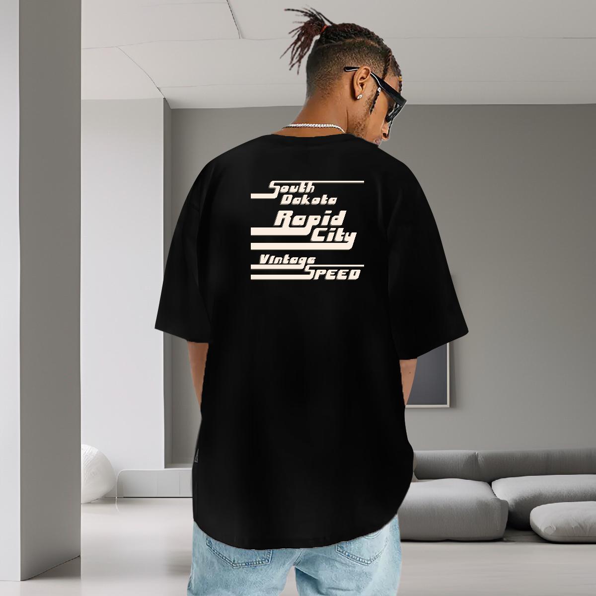 Designer T-Shirts for Men 230g Pure Cotton letter Daily Wear Custom Anime Round Neck Short Sleeve Men Tshirts 2024 Designer Top Tees