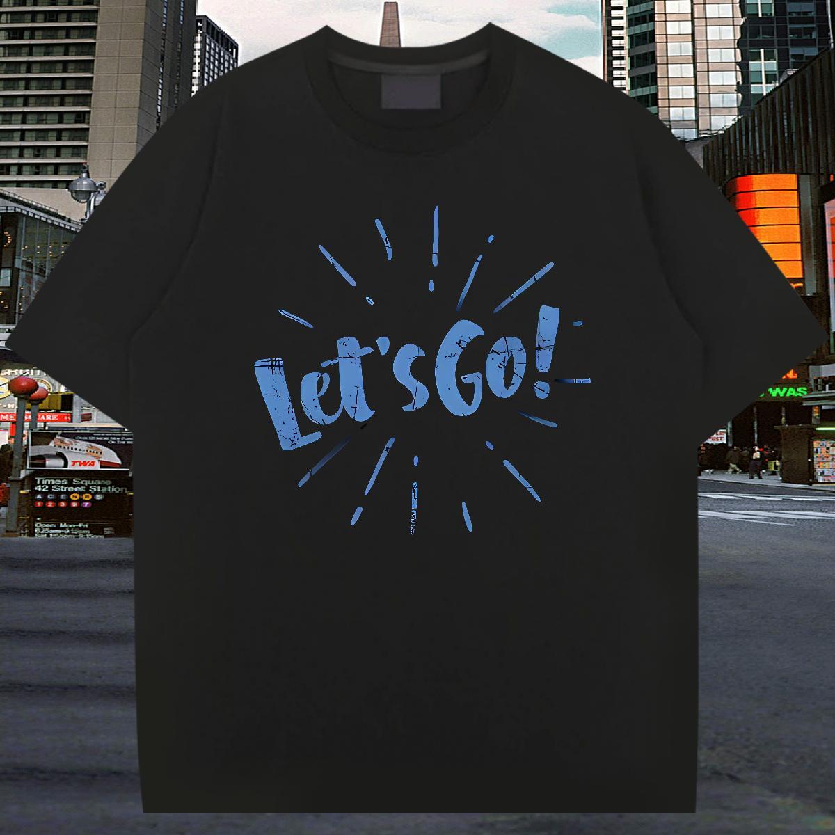 Brand T-Shirts 100% Cotton 230g letter Spring Summer Plus Size Custom Short Sleeve O-Neck Men Tops Tees New Tshirts