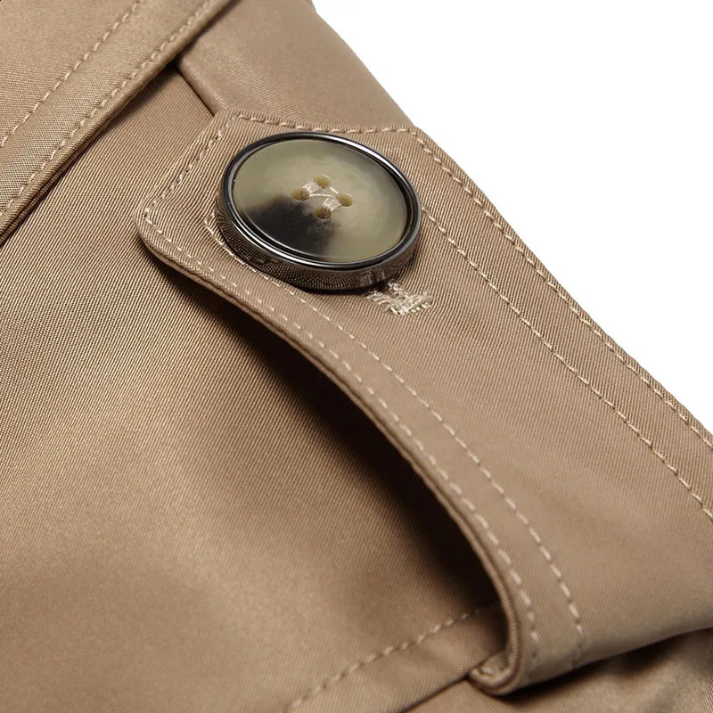 KOLMAKOV Mens Trench Coat Men Fashion Jackets Coats Mens Windbreaker Slim High Quality Khaki Casual Outerwear M-4XL 240822