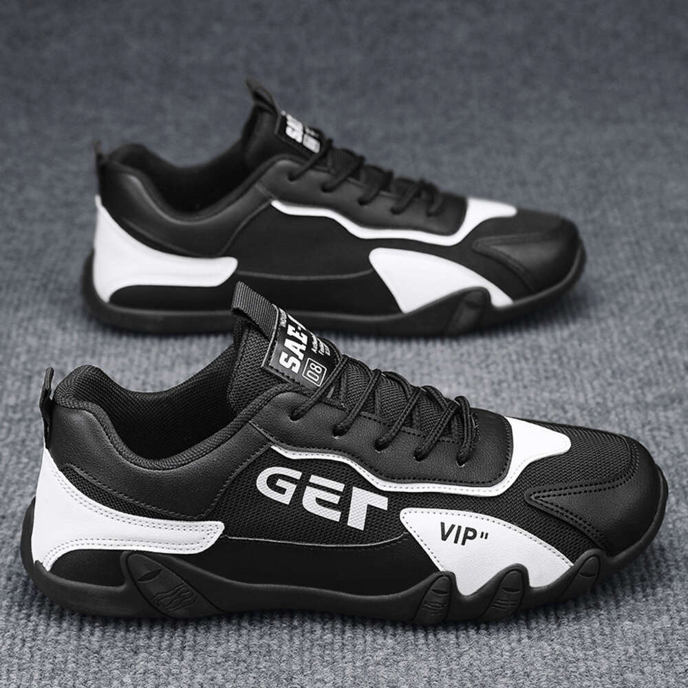 Ddmysports Autumn New Fashionable Personalized Five Finger Lightweight Casual Men S Leather Surface Comfortable And Breathable Exercise Shoes OUTDOOR