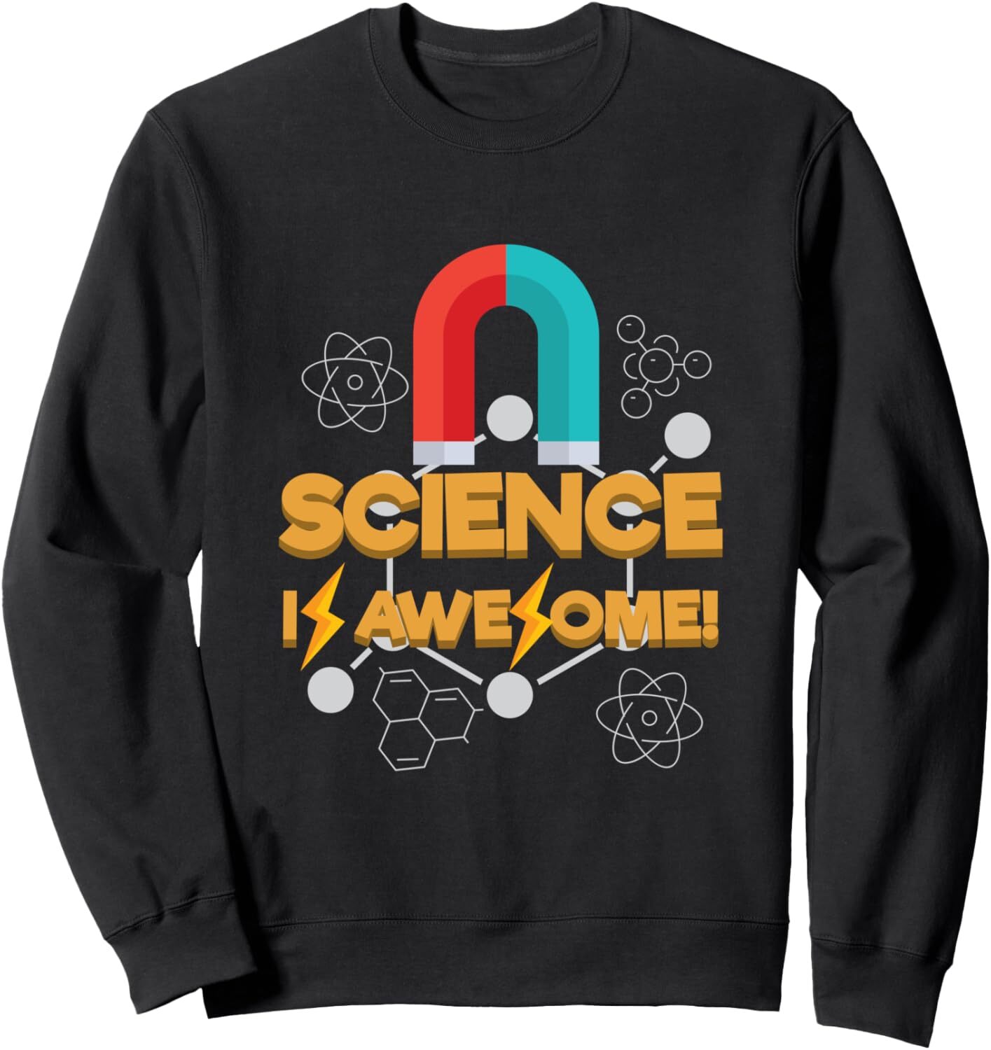 Long Sleeve Shirts for Men sweatshirt Is Awesome Magnet Chemistry Science Gift Sweatshirt Tee Streetwear Casual tops clothes