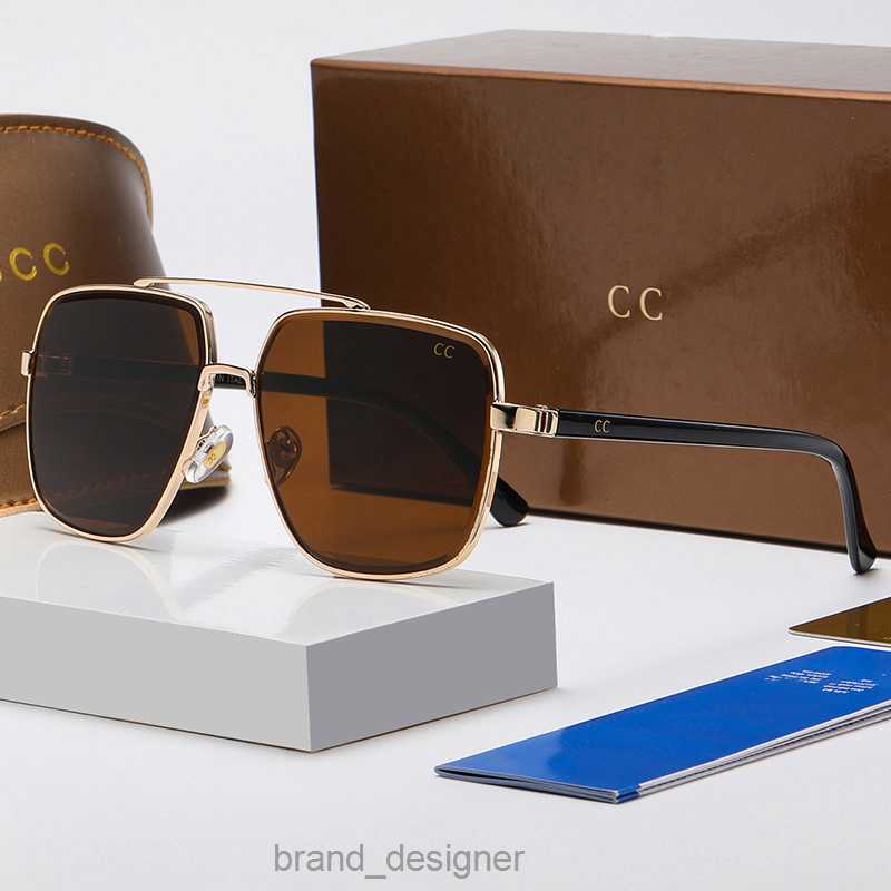 Designer for Women Sunglasses Men Metal Sunglasses Eyeglasses UV400 Goggle Outdoor Beach Trend Good High Quality