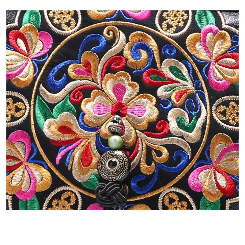 MOTAORA Chinese style embroidery y ner womens handbag PU leather large capacity fashionable 240823