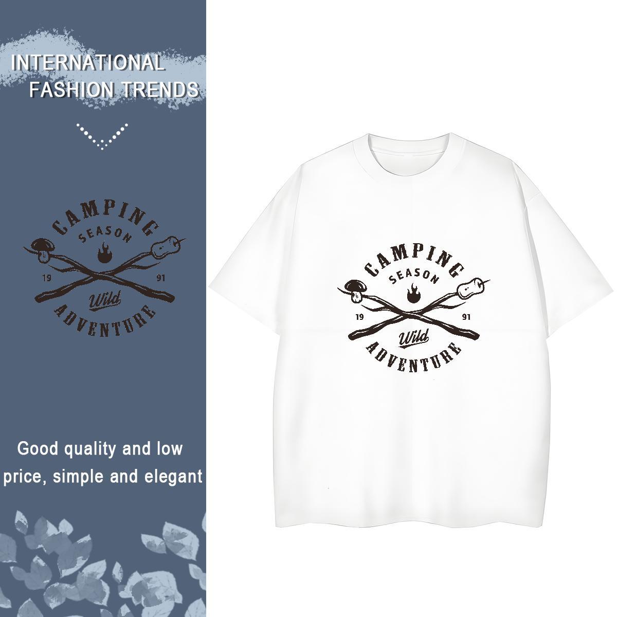 Soft Women Tees 230g Pure Cotton icon Sport T Shirts Women Short Sleeve O-Neck Custom Printing Tee Shirt