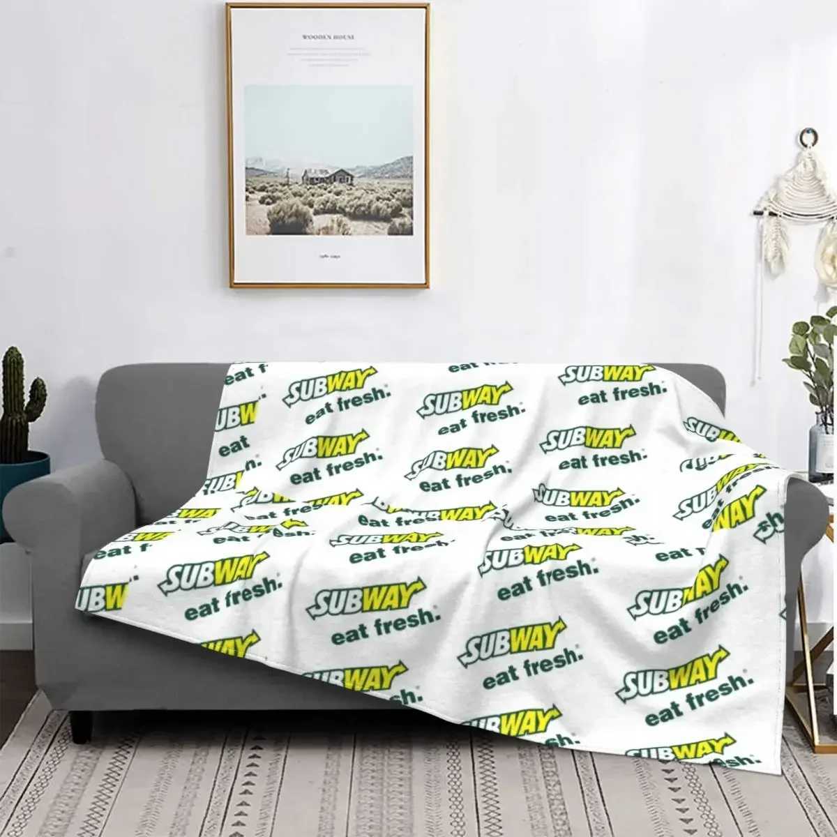 3d Print Baby Blanket Subway Wrapper Super Soft Warm Babes Carpet Decorative Sofa Blankets Decorative Bed Qulit Plush AnimeXJ240822