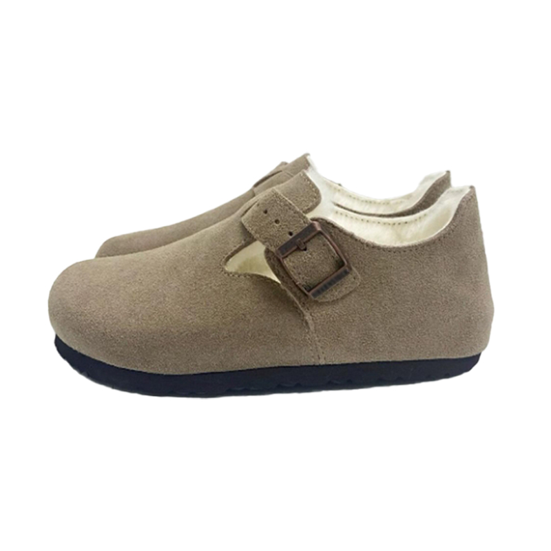 Designer Birocks Clogs Sandals Slides Men Women Cork Flat Soft Suede Leather Outdoor Platform Slippers Top Quality 989