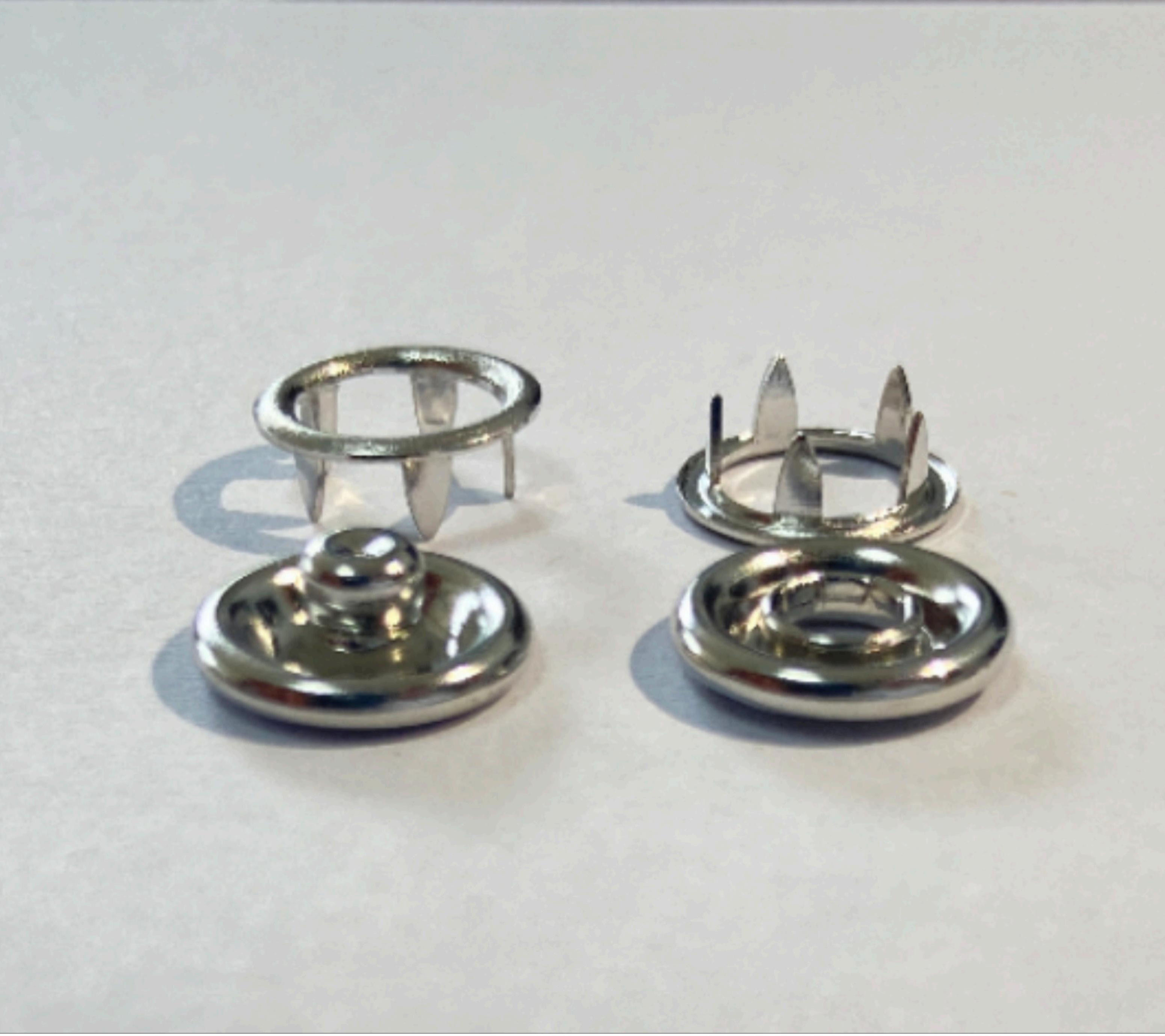 Durable Five Claw Buttons for Various Fabrics - Assorted Colors Available