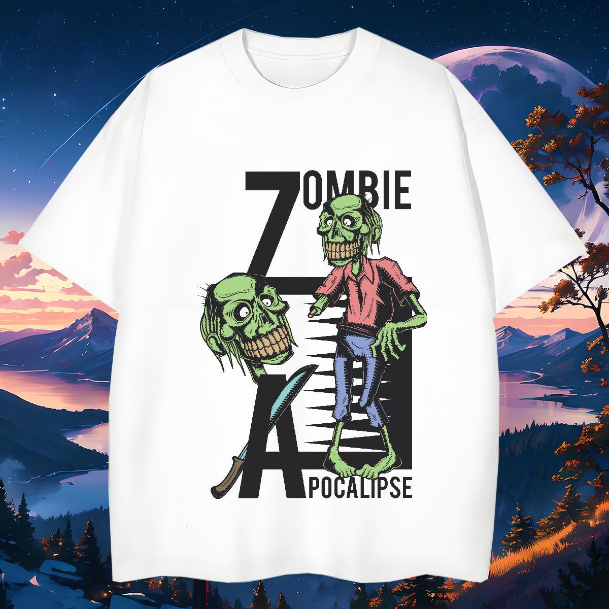 Classic T Shirts Men 100% Cotton 230g skull Casual Daily Wear Custom Anime O Neck Short Sleeves Couples T Shirts Designer Fashion Polos
