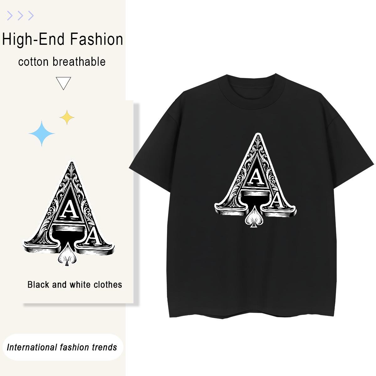 Unisex Tshirt for Man Woman 230g Pure Cotton icon Hip Hop T Shirts Women Crew Neck Anime Tees