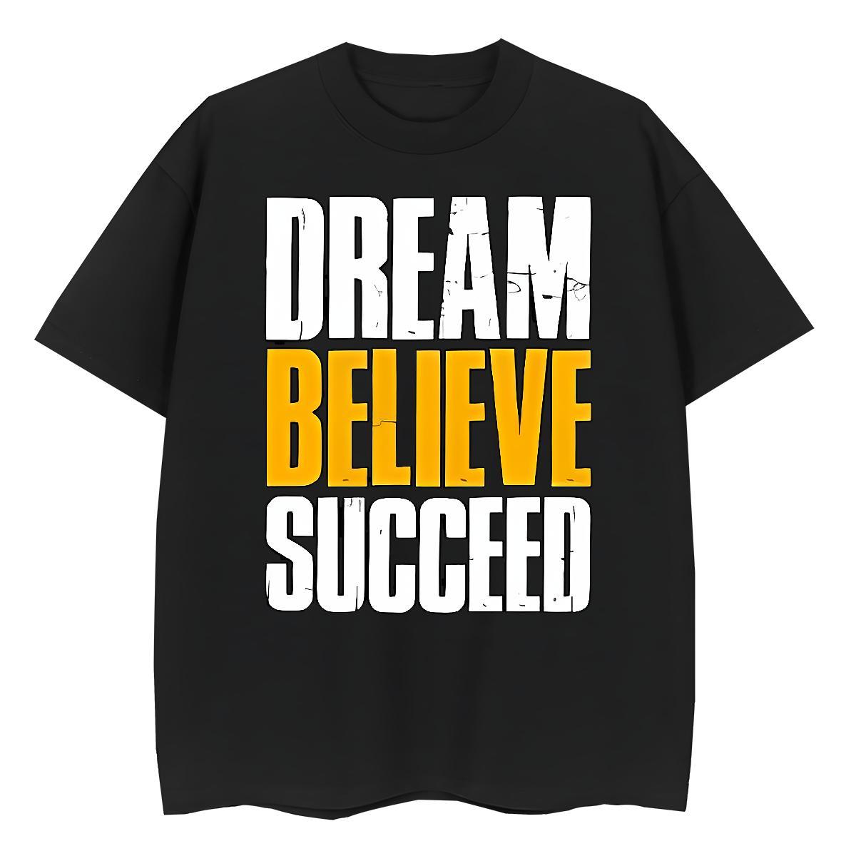 Loose fit Womens Tshirts 230g Pure Cotton letter Daily Outfit T-Shirts Breathable Soft Cartoon Printing L-4XL Tops